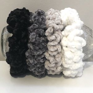 Crocheted Scrunchies